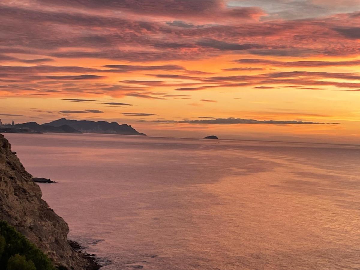 Casa Con Maravillosas Vistas Al Mar Alicante Bagian luar foto